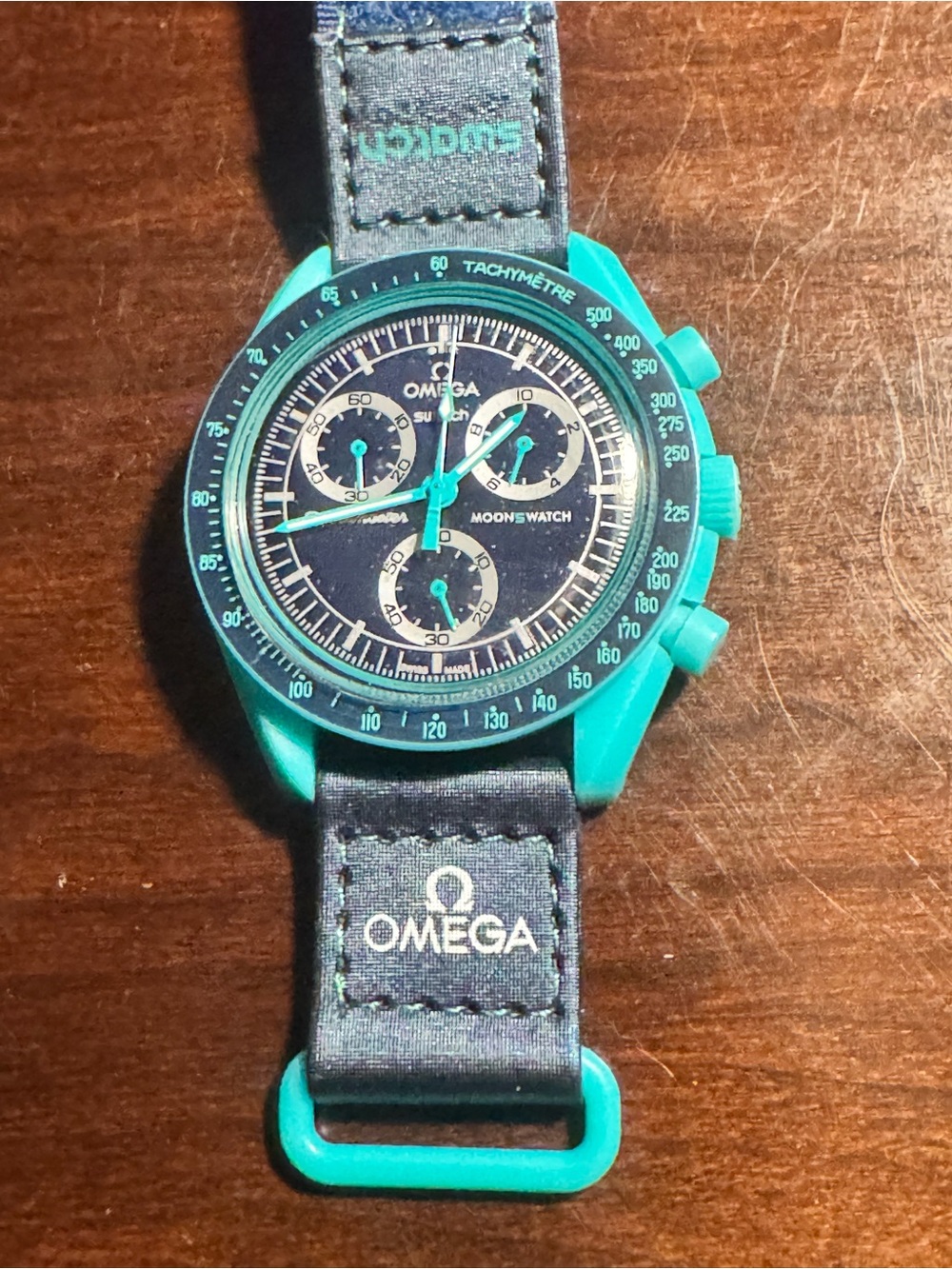 Swatch X Omega Moonswatch mission on earth series